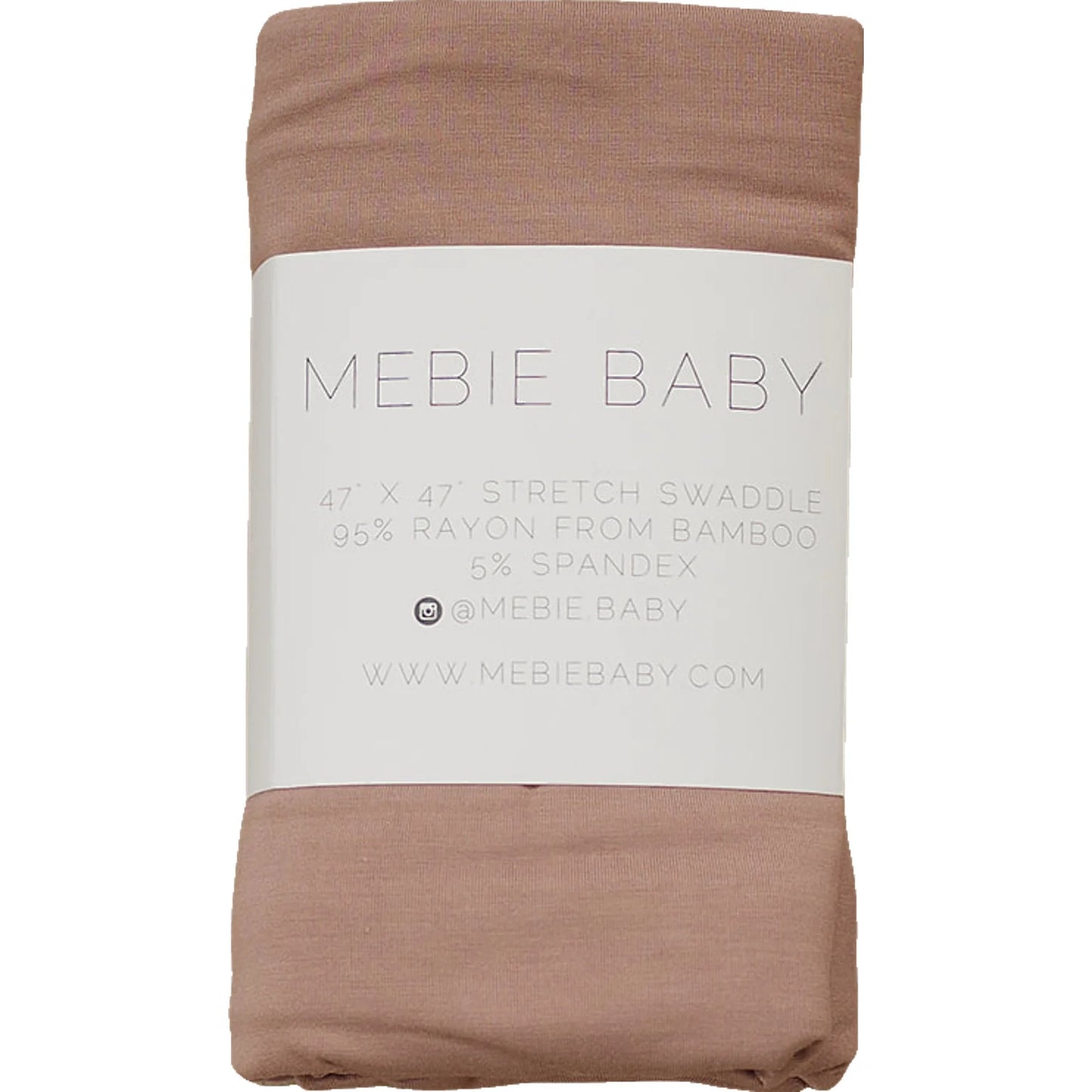 Dusty Rose Bamboo Stretch Swaddle