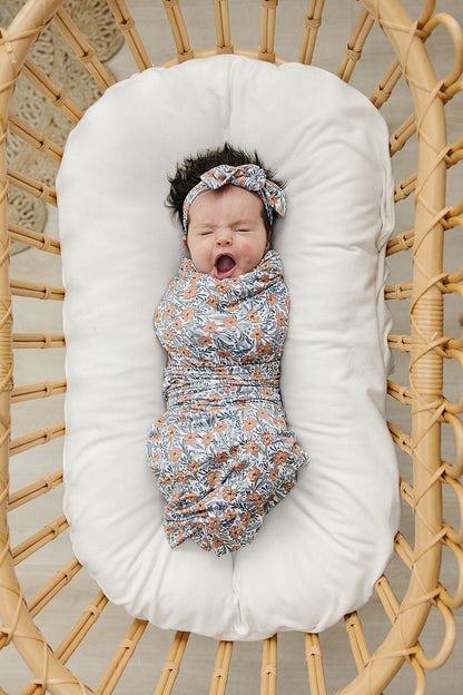 Dainty Meadow Bamboo Stretch Swaddle